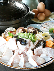 紀州特産褐石斑魚料理